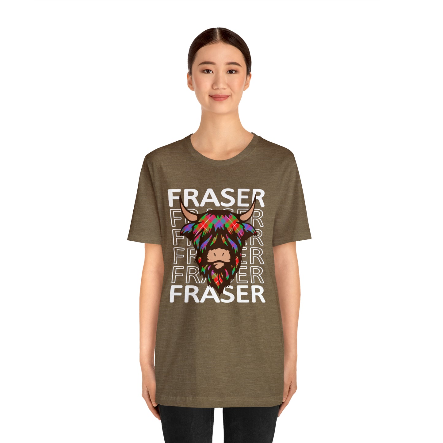 Clan Fraser | Hairy Coo | Unisex T-Shirt