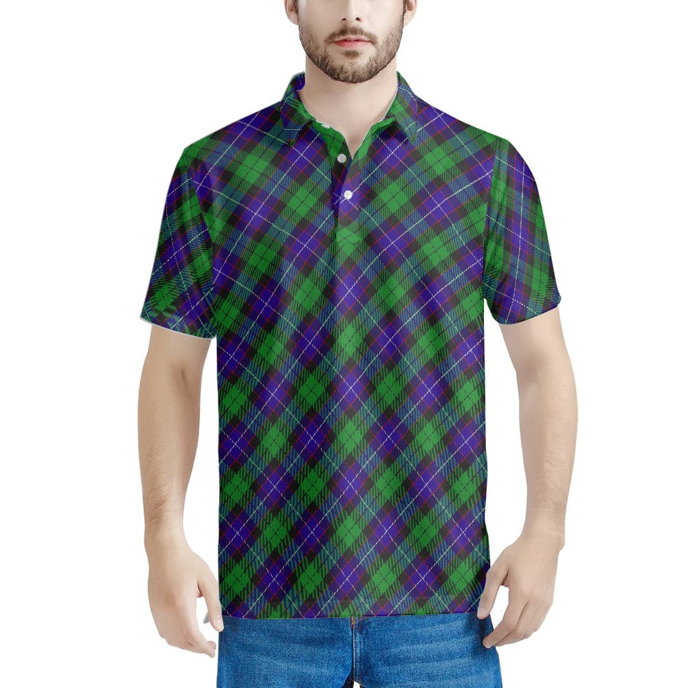 Clan Hunter Tartan Polo Shirt