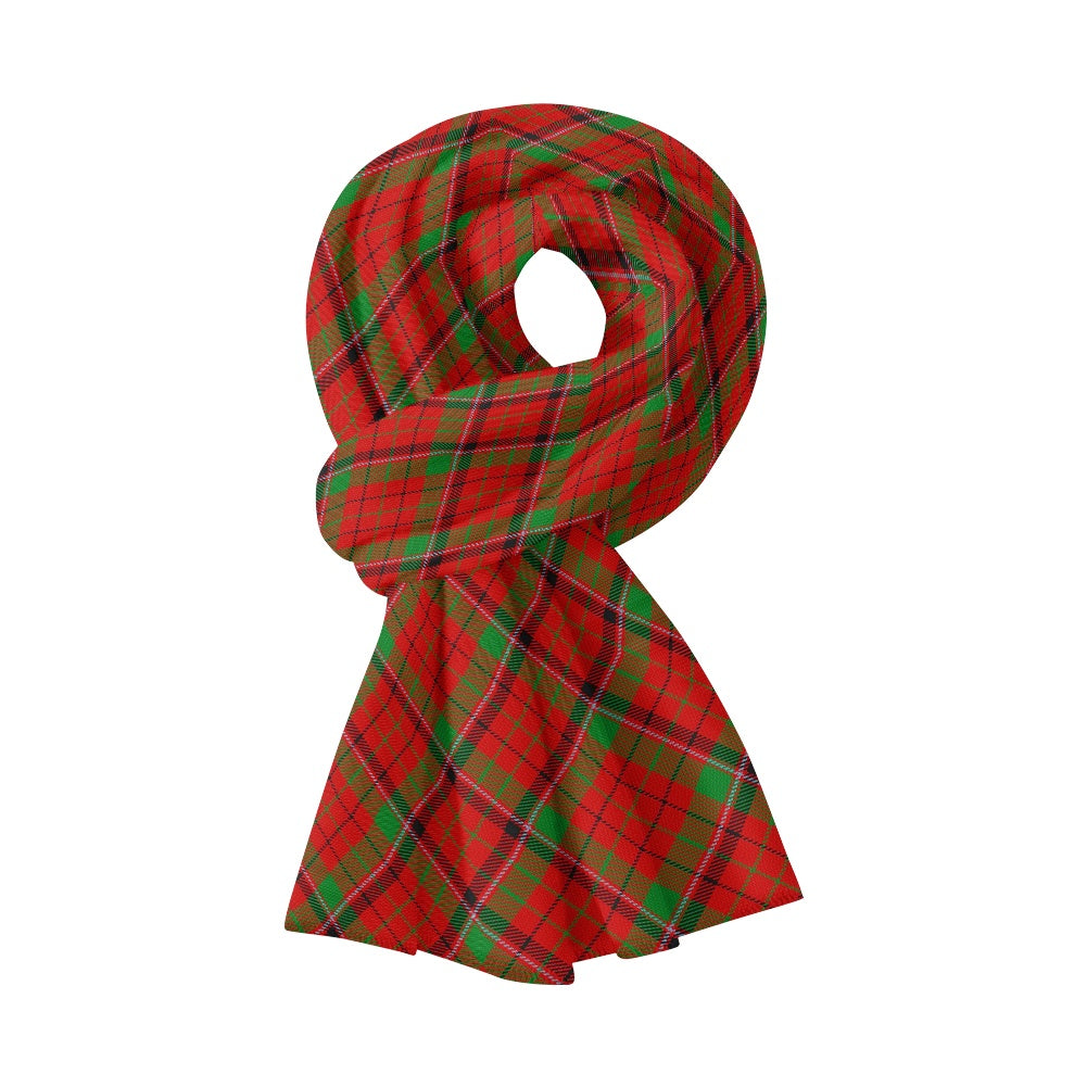 Clan Nicholson Tartan Fluffy scarf