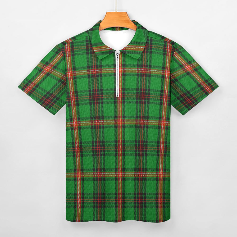 Clan Kinnear Tartan Short sleeve polo shirt