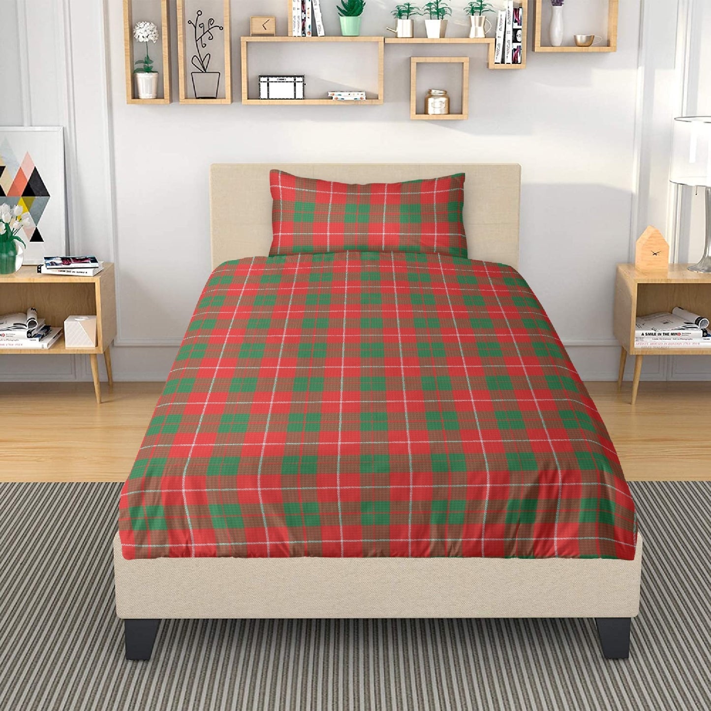 Clan MacKinnon Tartan Duvet & Pillow Set