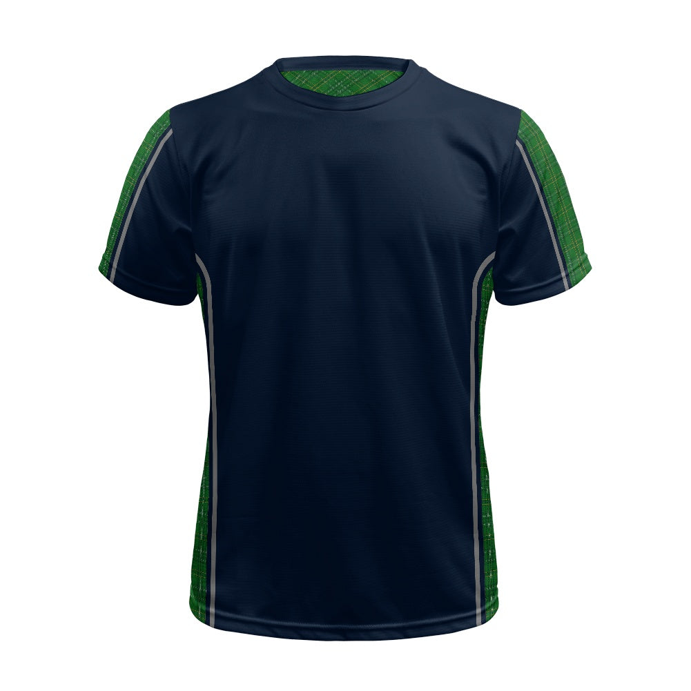 Irish County Wexford Tartan Strip Football Shirt