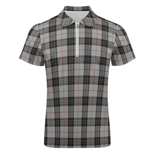 Clan MacPherson Tartan Short sleeve polo shirt