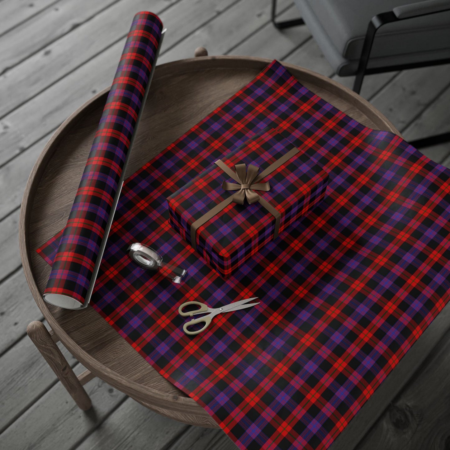 Clan Brown Tartan Wrapping Papers