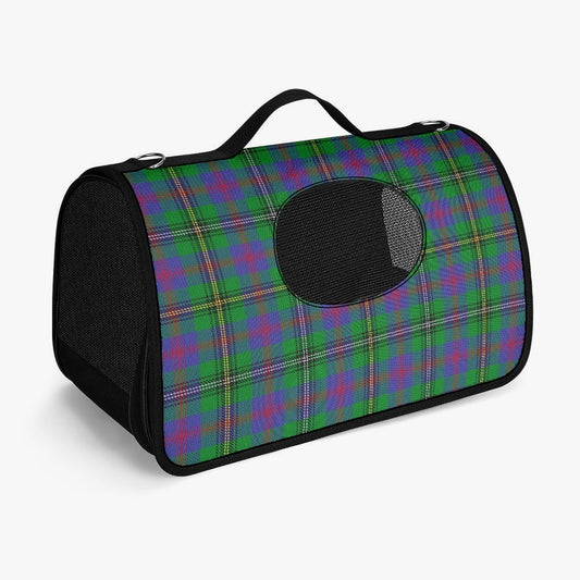 Clan Wood Tartan Pet Carrier Bag