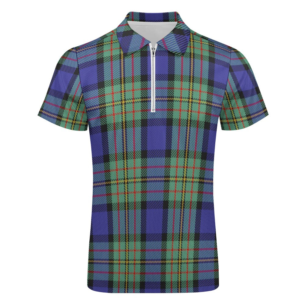 Clan MacLaren Tartan Short sleeve polo shirt