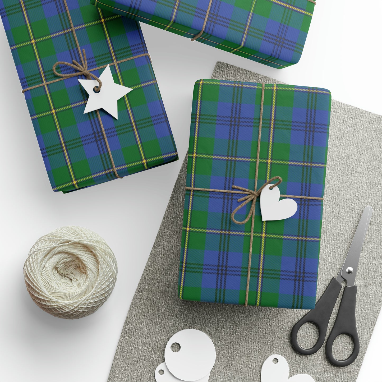 Clan Johnstone Tartan Wrapping Papers