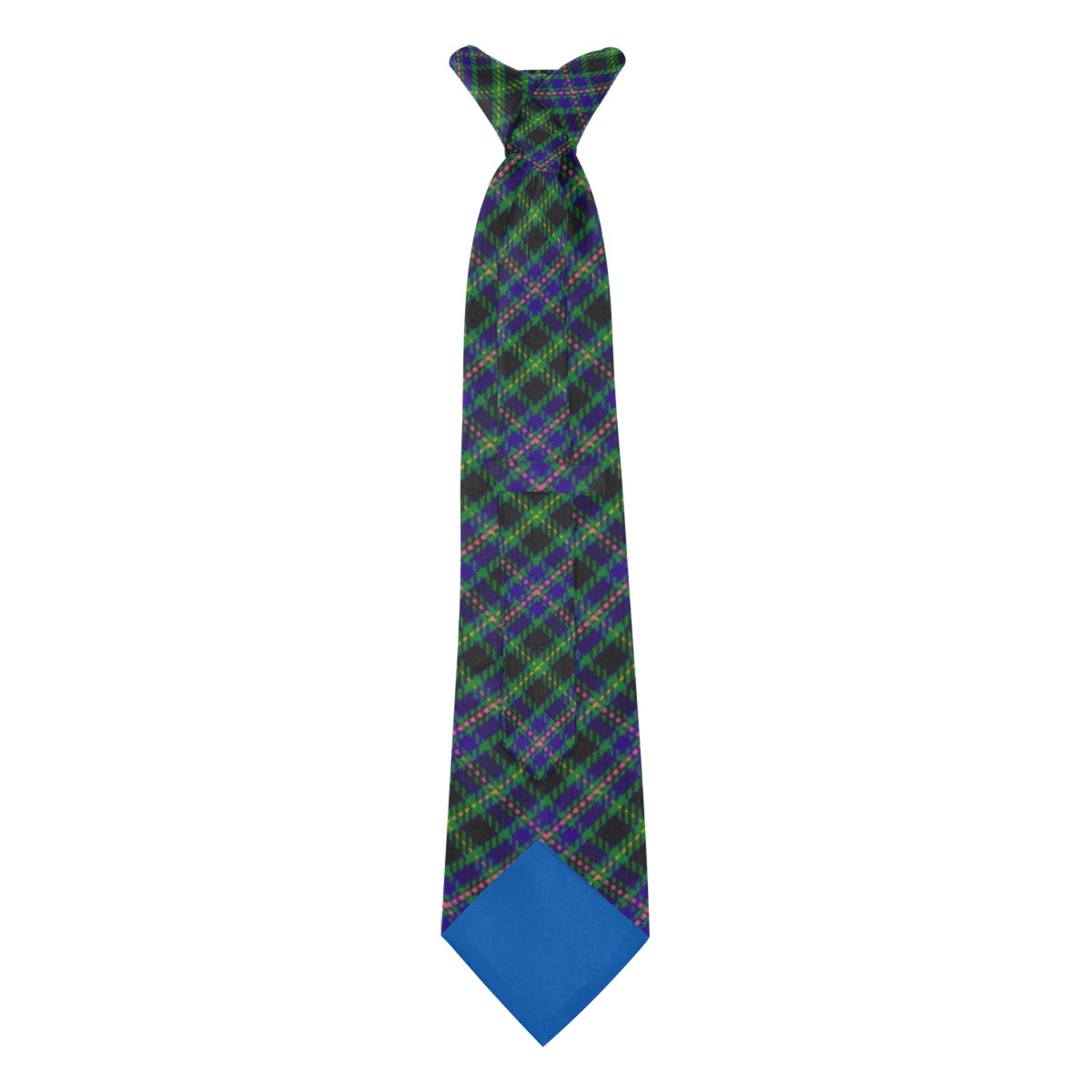 Irish County Offaly Tartan Necktie