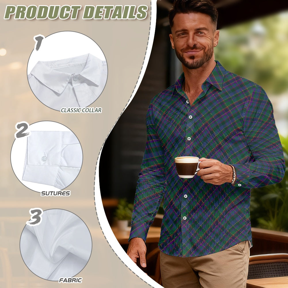 Fourth Fold Tartan Men's long-sleeved shirt