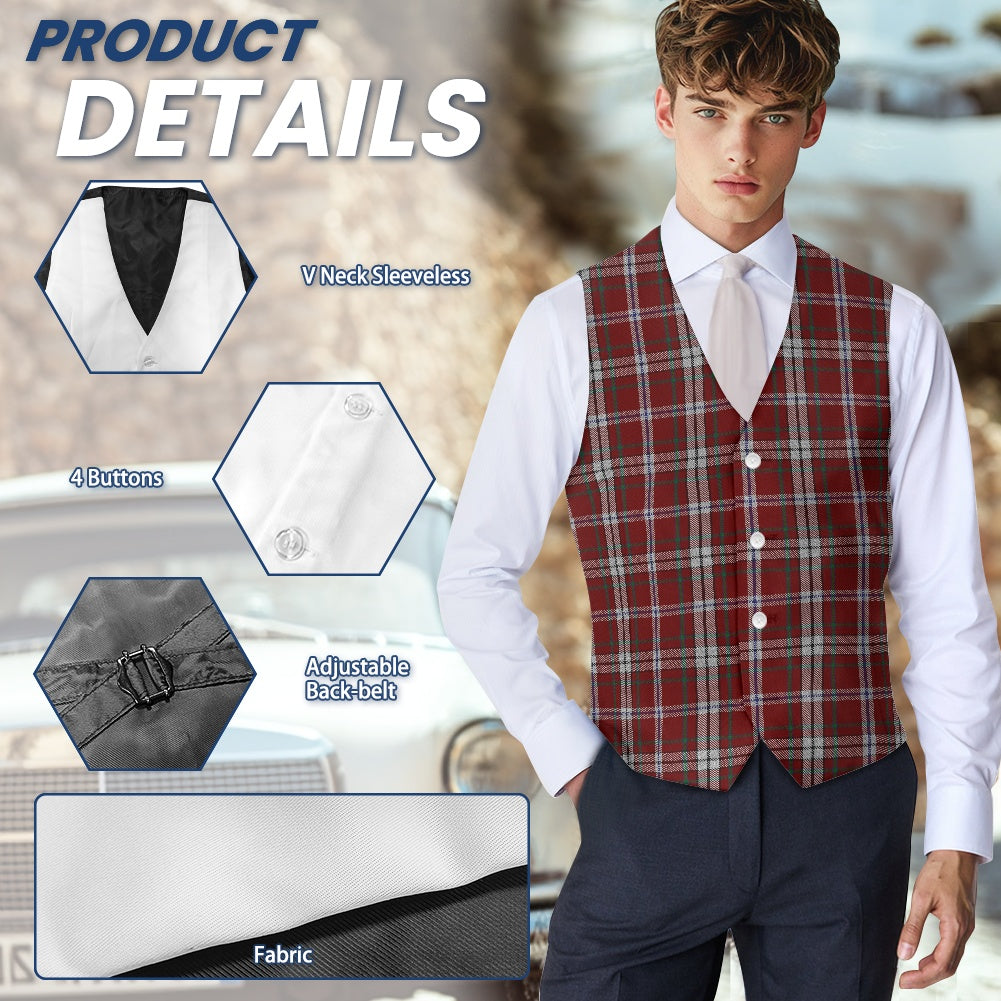 Breizh | Breton | Bretagne Bro-Zol Tartan Suit vest jacket