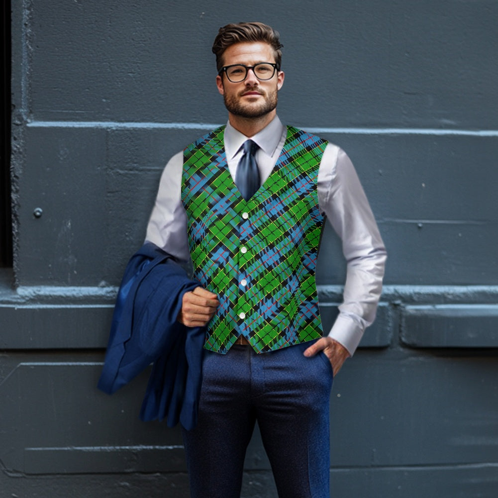 Clan Forsyth Tartan Suit vest jacket