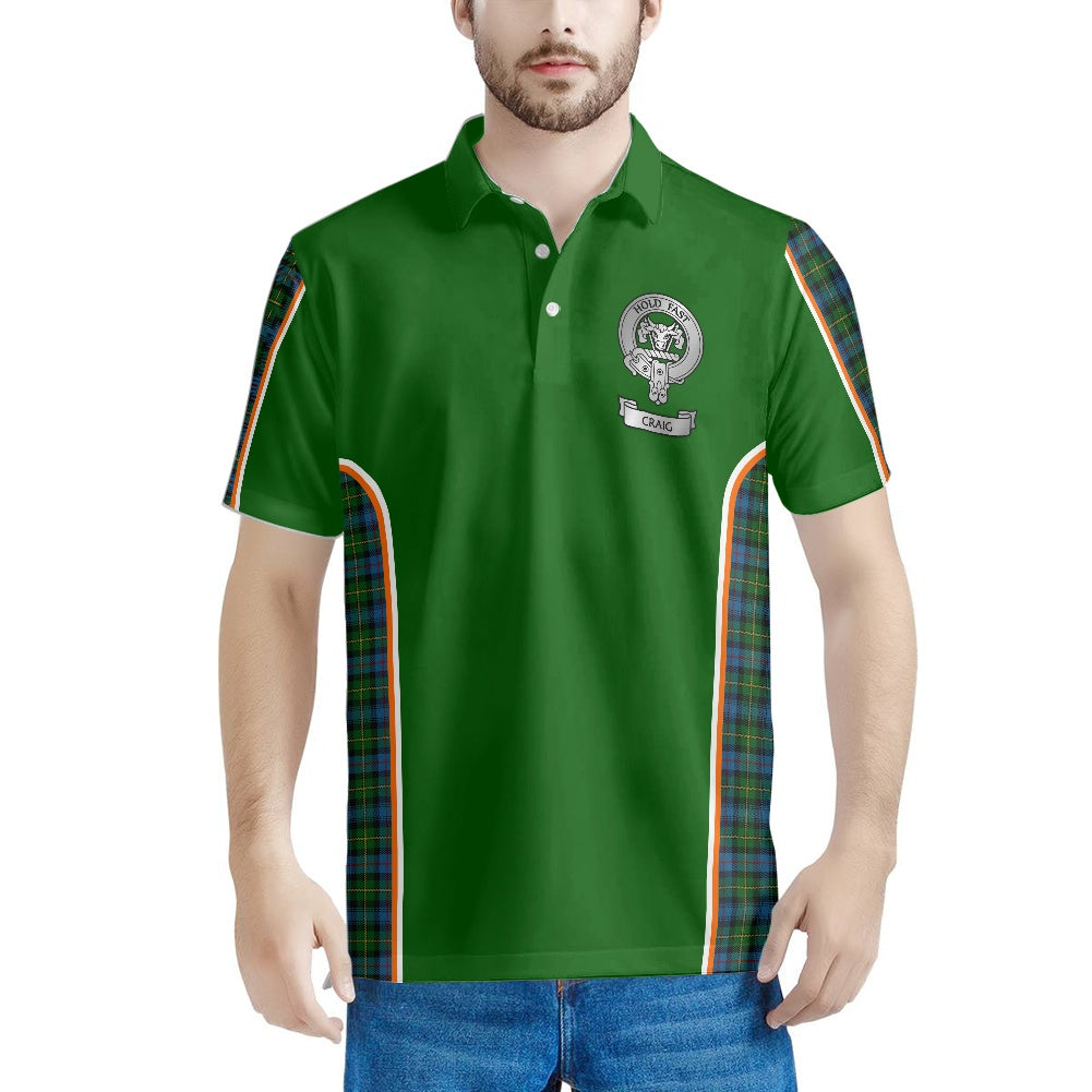 Clan MacLeod Crest & Tartan - Craig - Polo