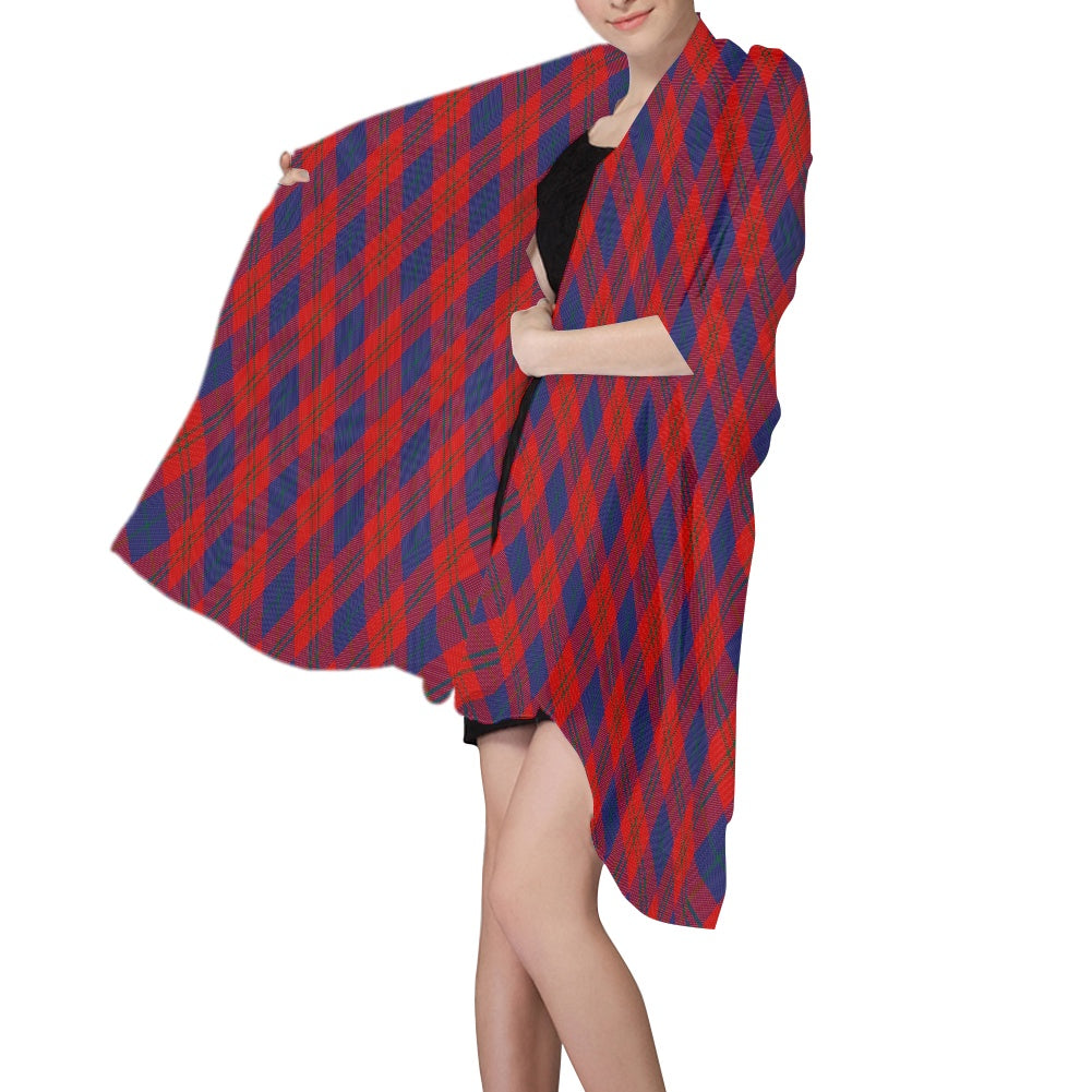 Clan Witherspoon Tartan Bias Chiffon Scarf