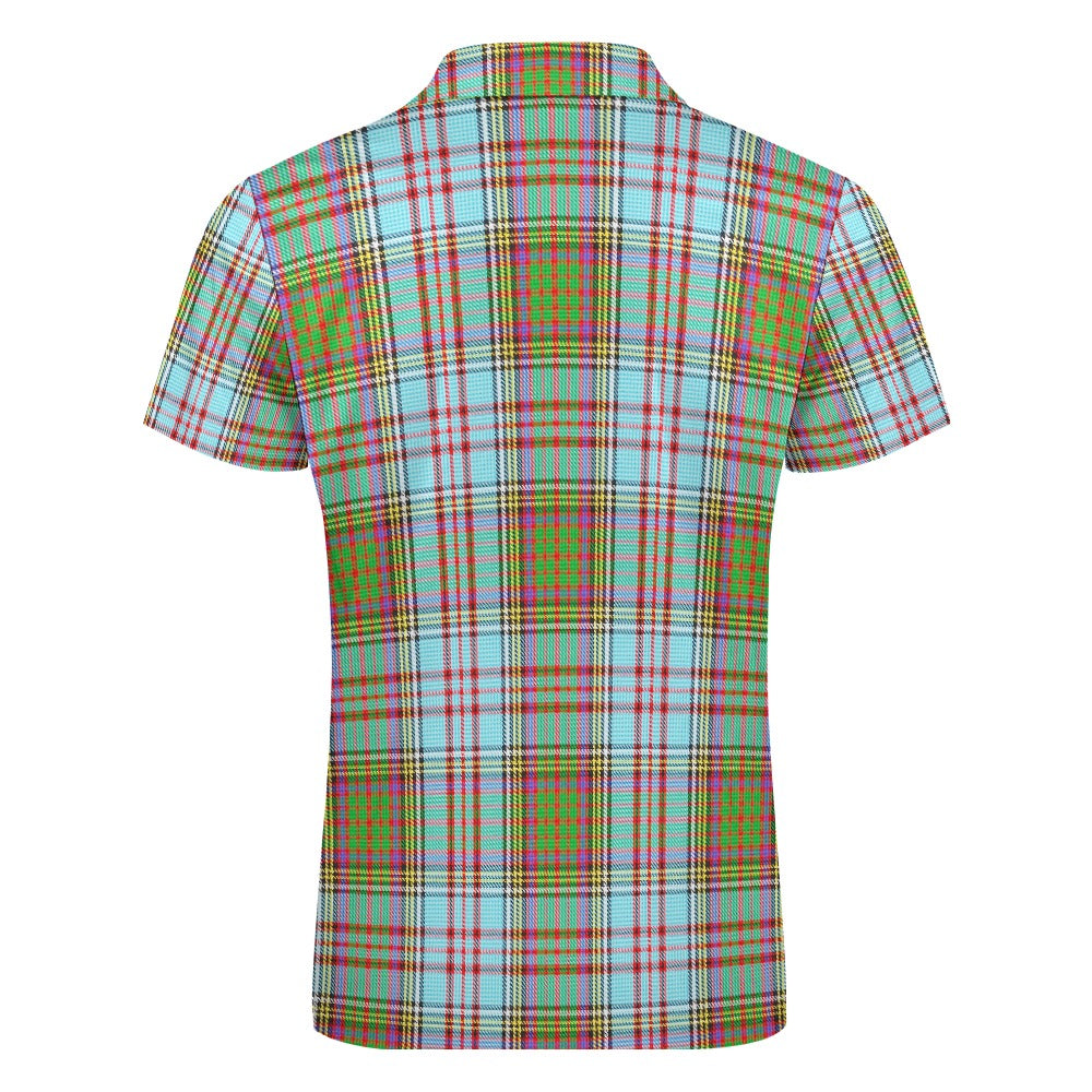 Clan Anderson Tartan Short sleeve polo shirt