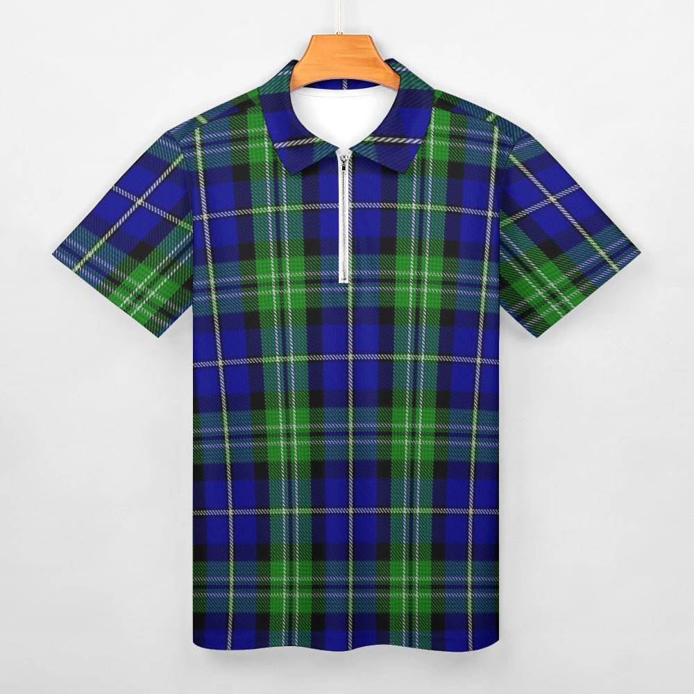 US State - Louisiana Tartan Short sleeve polo shirt