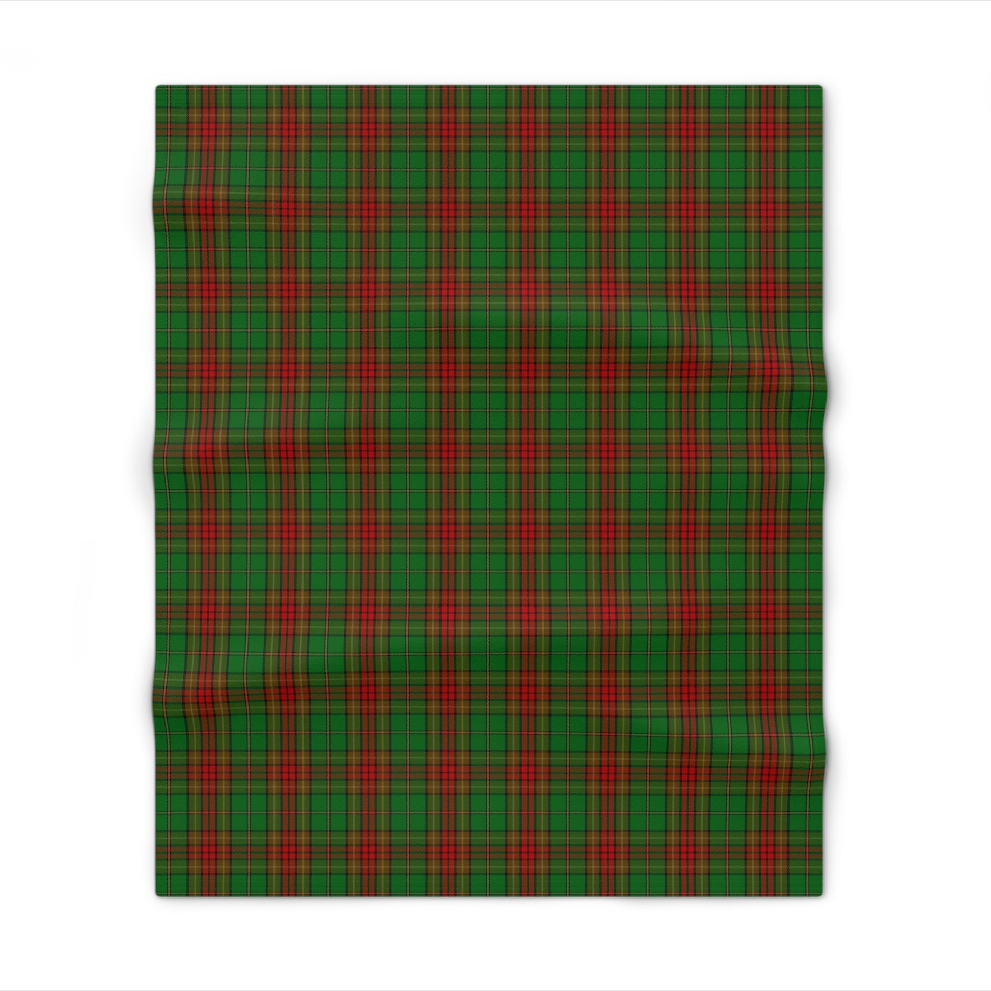Irish County Cavan Tartan Throw Blanket