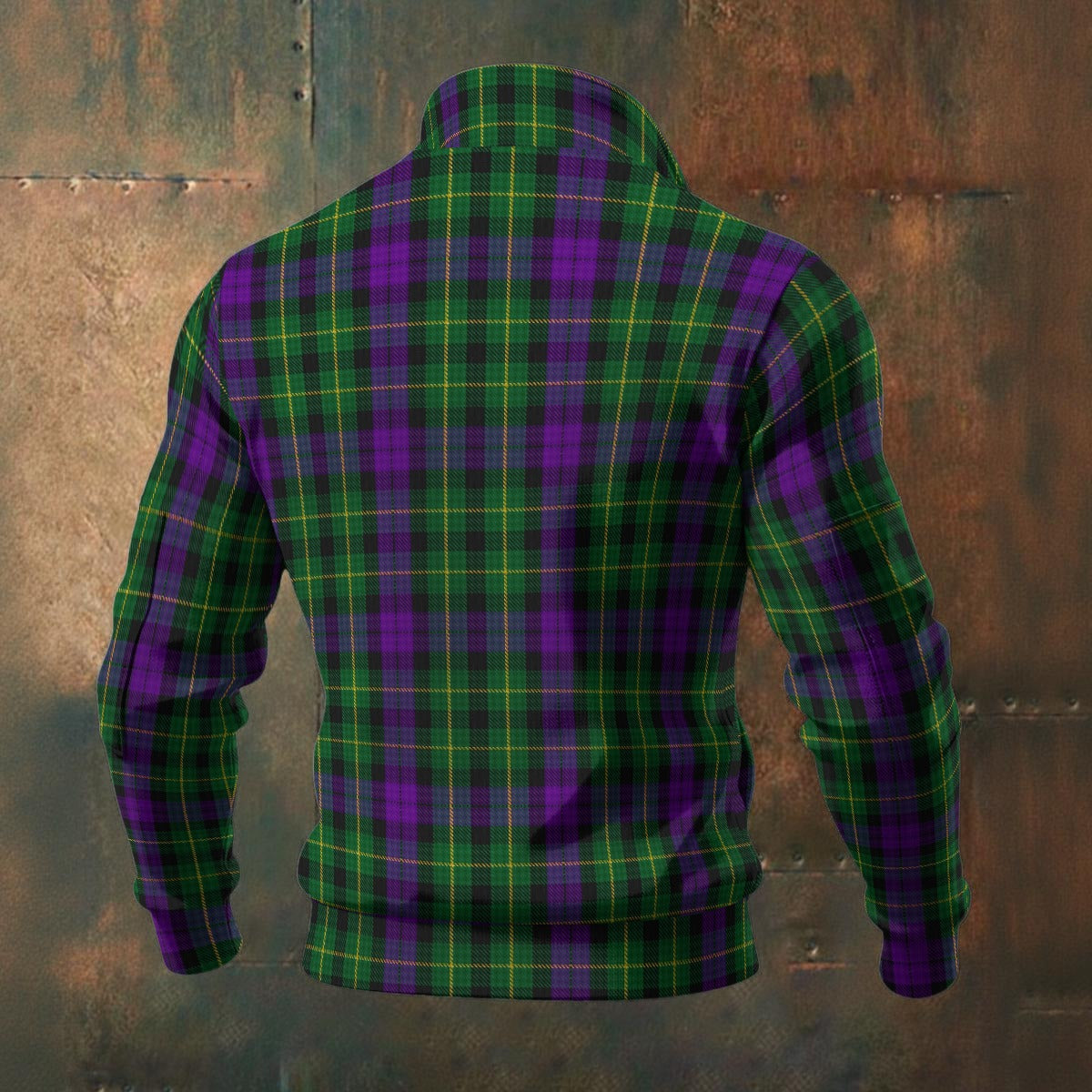 Clan Abercrombie Tartan | Men's Thick Knit Fleece Jacket