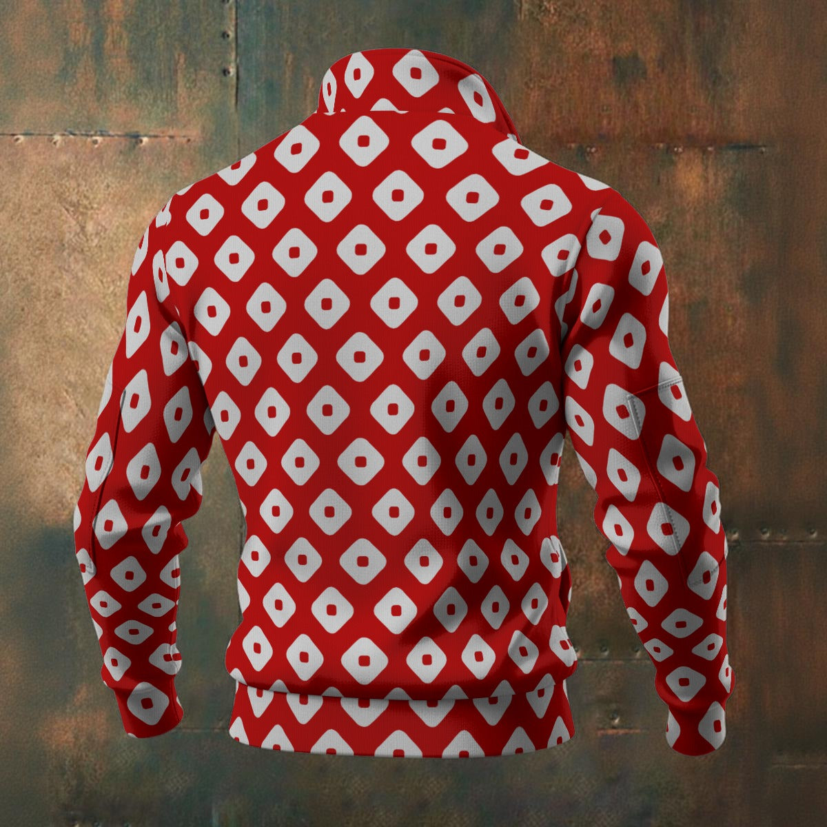 Japanese - Wagara - Kanoko - Men's Thick Knit Fleece Jacket
