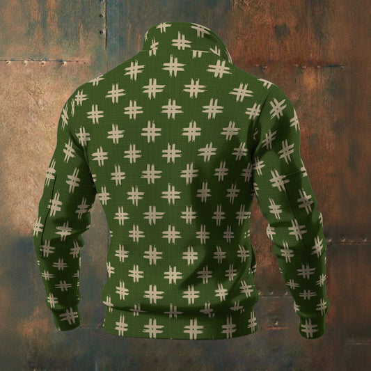 Japanese - Wagara - Igeta - Men's Thick Knit Fleece Jacket