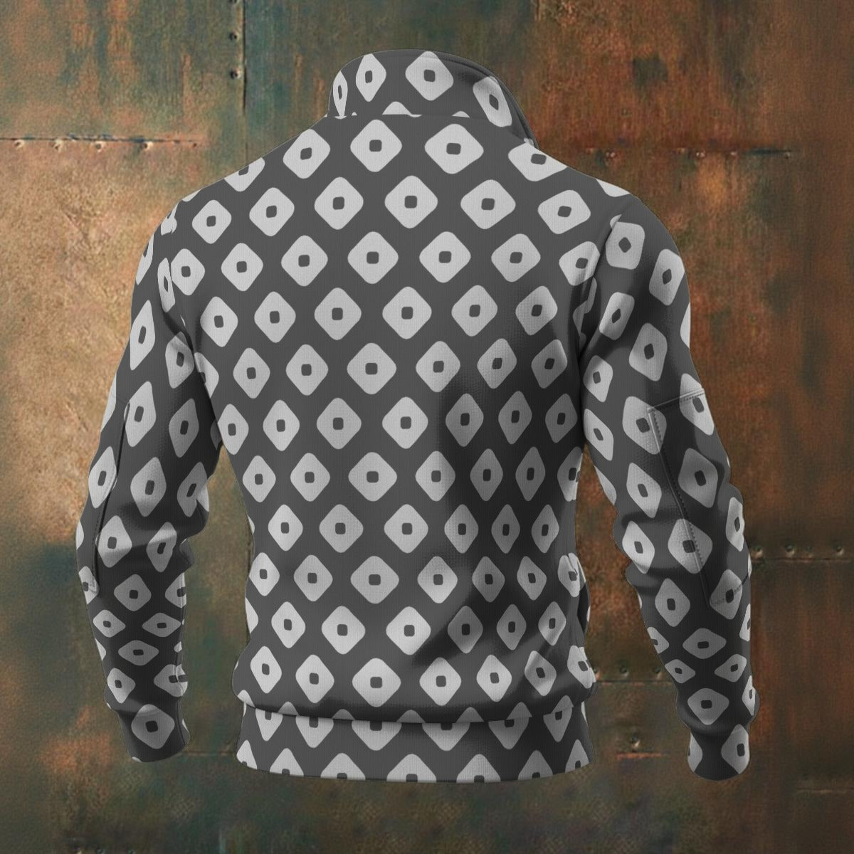 Japanese - Wagara - Kanoko - Men's Thick Knit Fleece Jacket