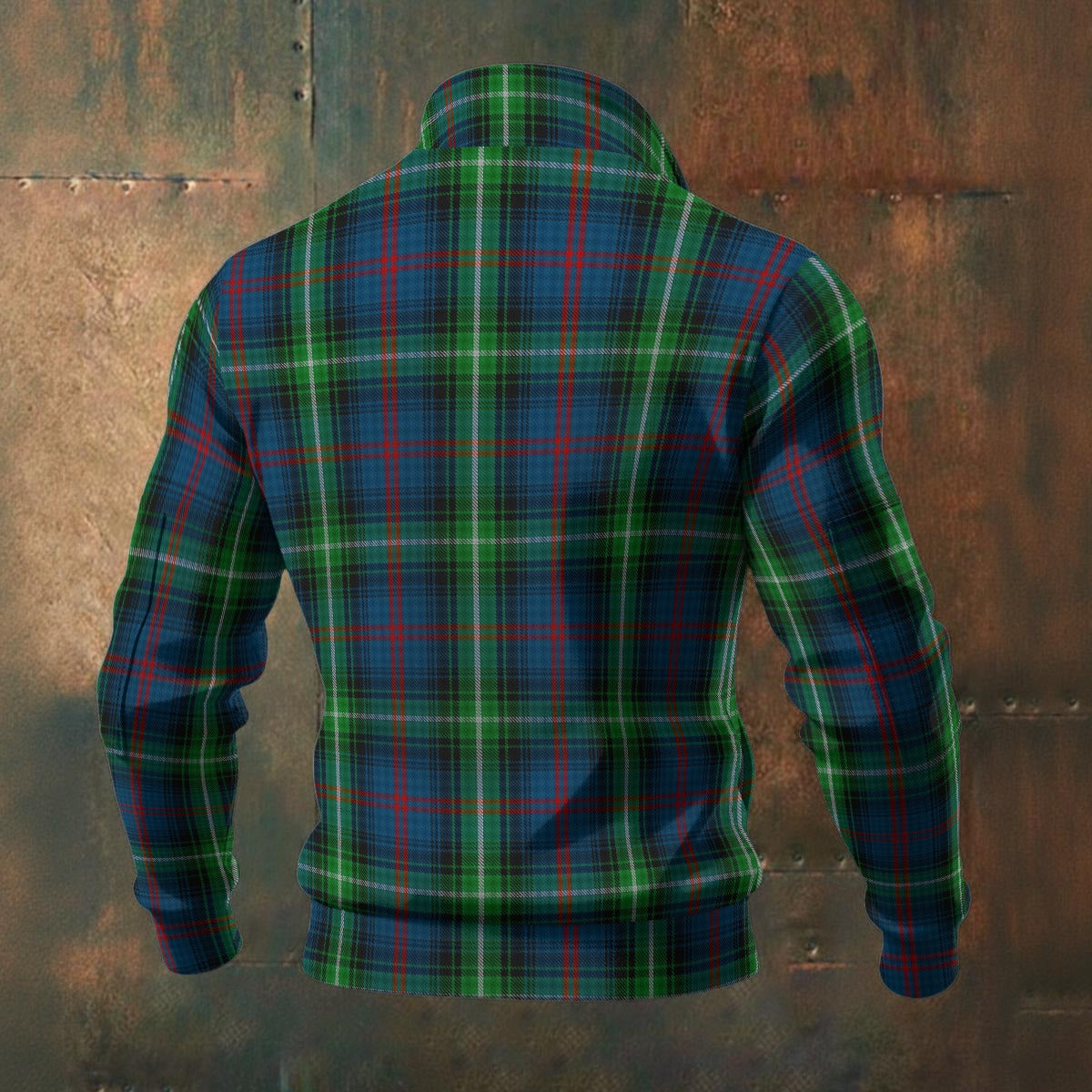 Clan Bannatyne Tartan | Men's Thick Knit Fleece Jacket