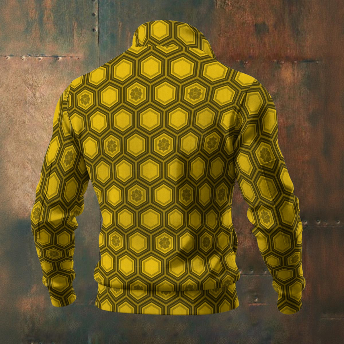Japanese - Wagara - Kikko - Men's Thick Knit Fleece Jacket