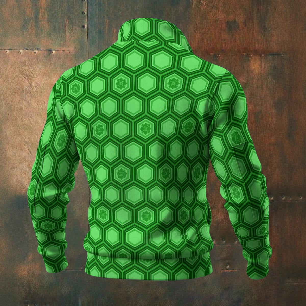 Japanese - Wagara - Kikko - Men's Thick Knit Fleece Jacket