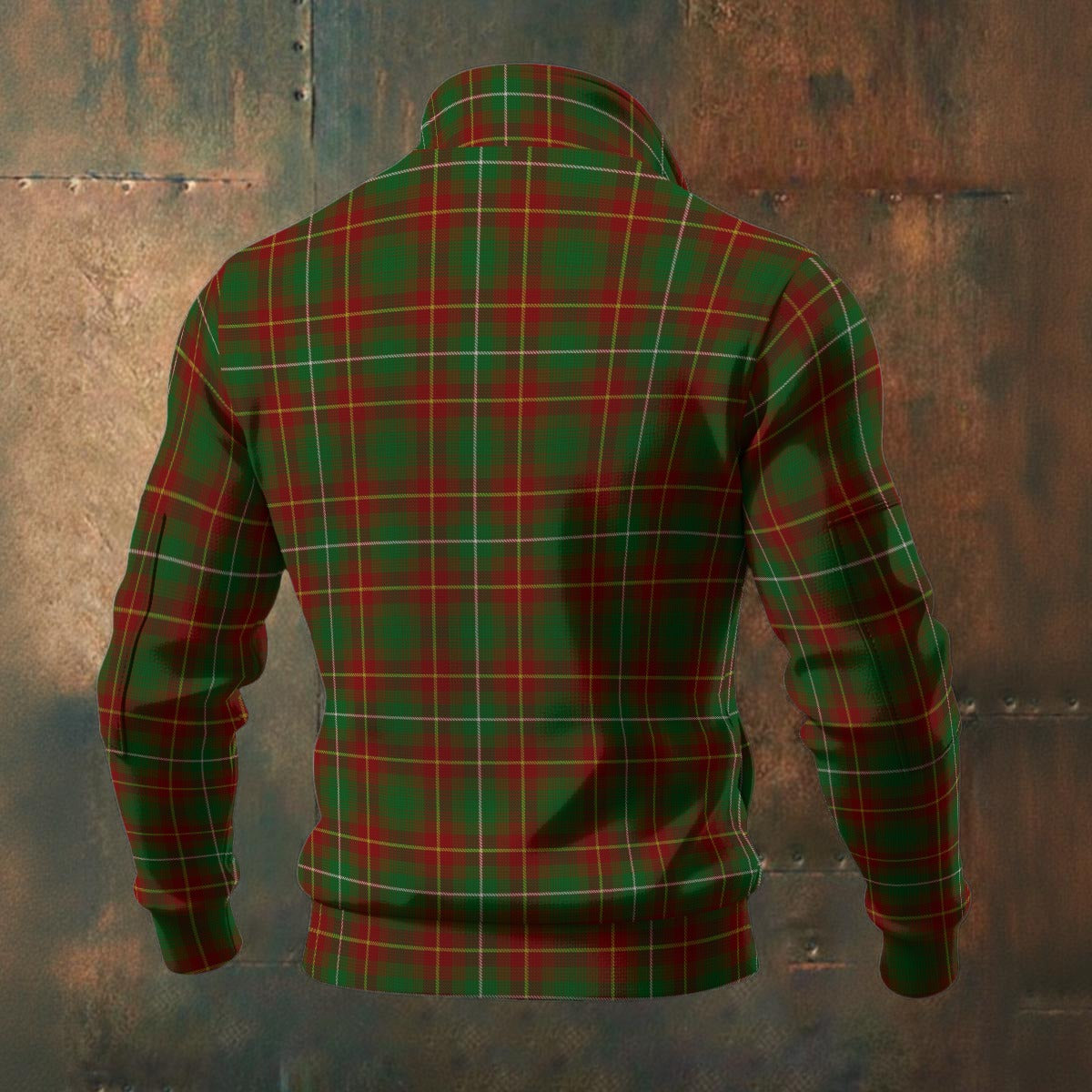 Canada - Prince Edward Island Tartan | Men's Thick Knit Fleece Jacket