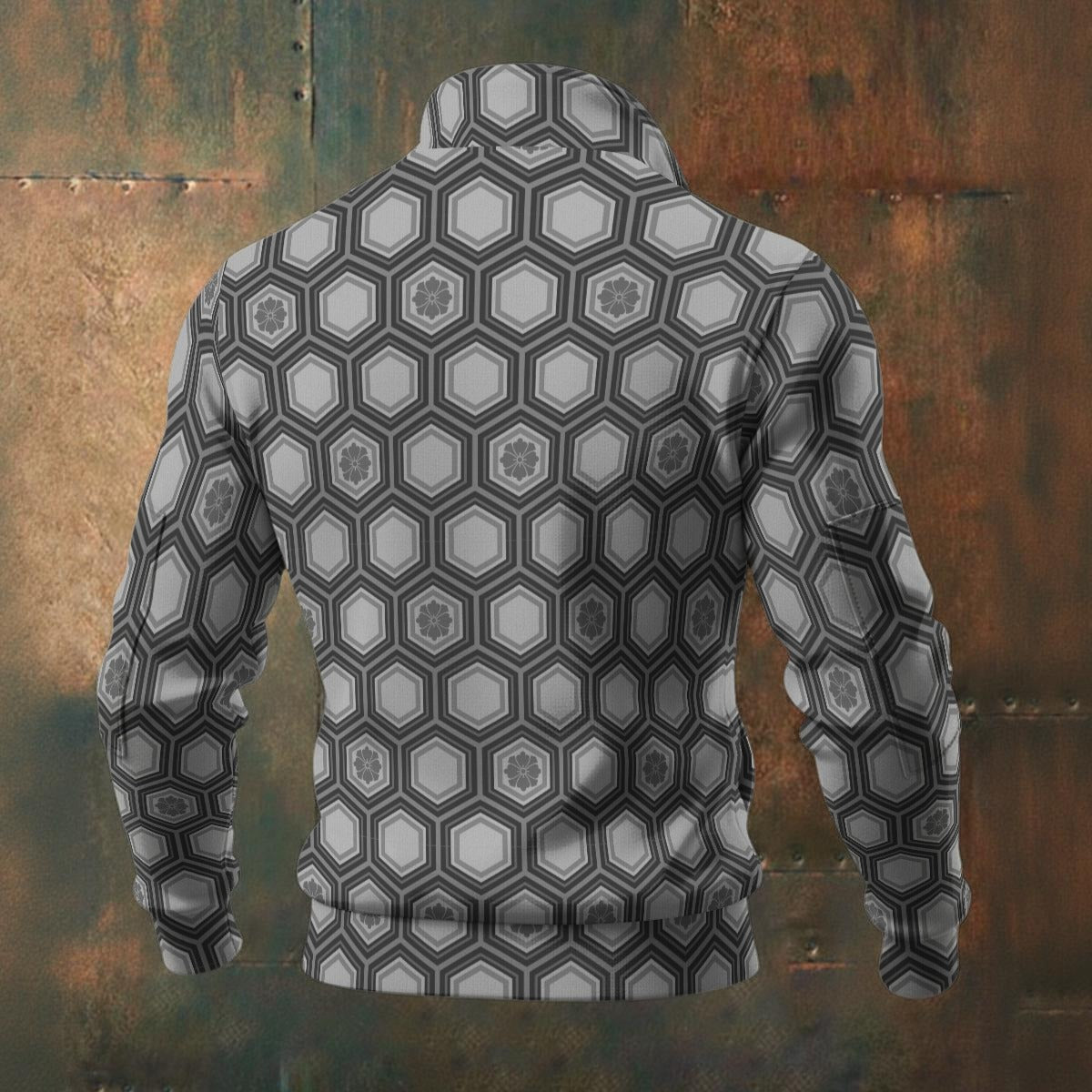 Japanese - Wagara - Kikko - Men's Thick Knit Fleece Jacket