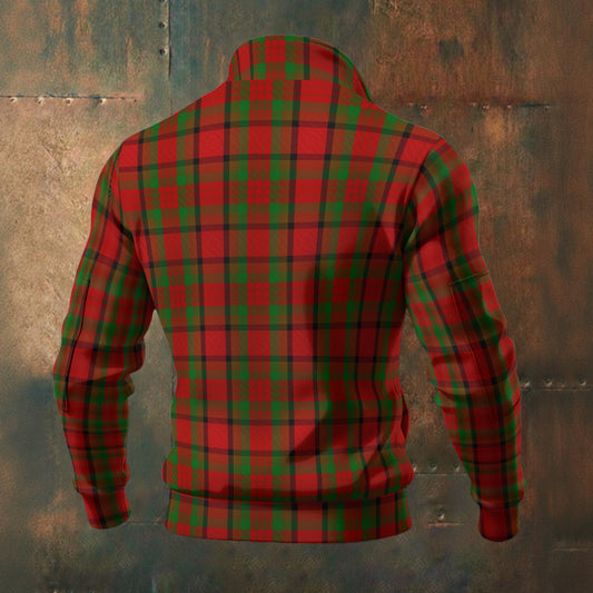Irish - County Tipperary Tartan | Men's Thick Knit Fleece Jacket