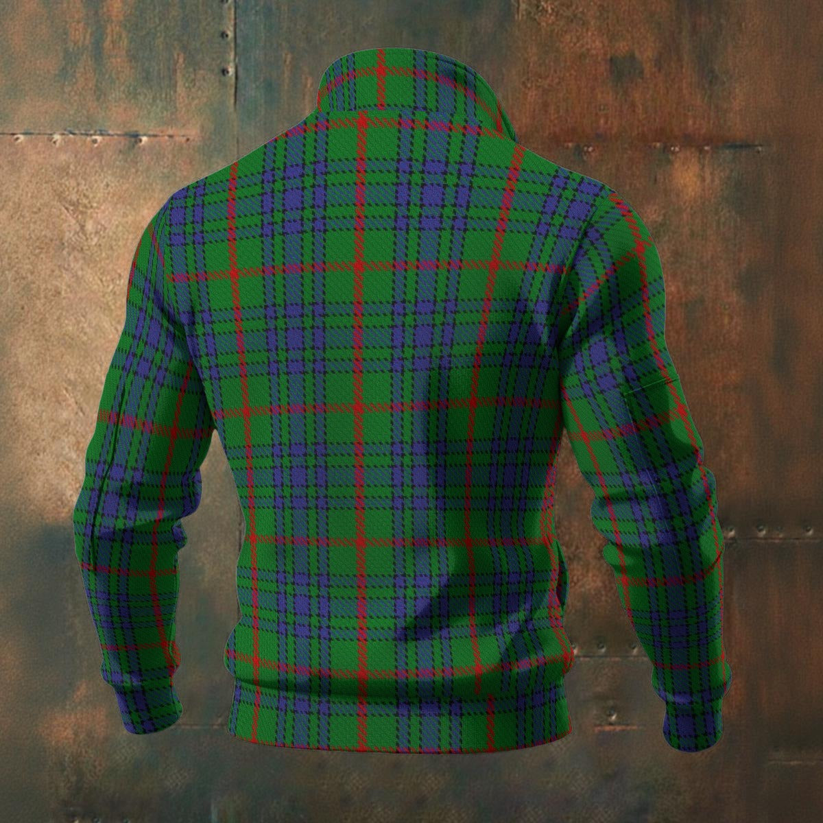 Clan Aiton Tartan | Men's Thick Knit Fleece Jacket