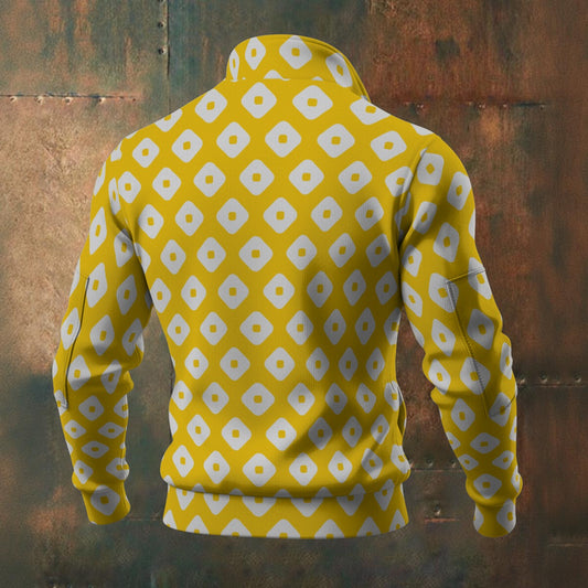 Japanese - Wagara - Kanoko - Men's Thick Knit Fleece Jacket