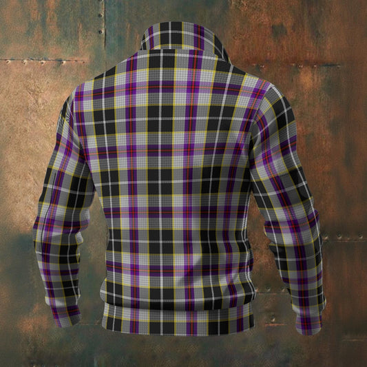 Cornish - Pengelley Tartan | Men's Thick Knit Fleece Jacket