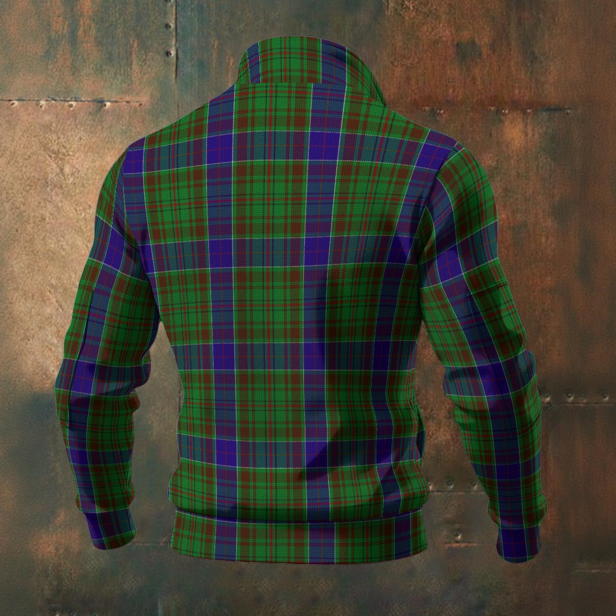 Clan MacAdams Tartan | Men's Thick Knit Fleece Jacket