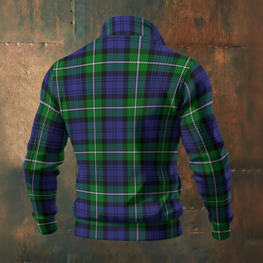 Clan Forbes Tartan | Men's Thick Knit Fleece Jacket