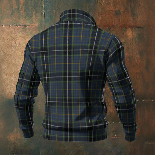 Breton - Bro Kerne Tartan | Men's Thick Knit Fleece Jacket