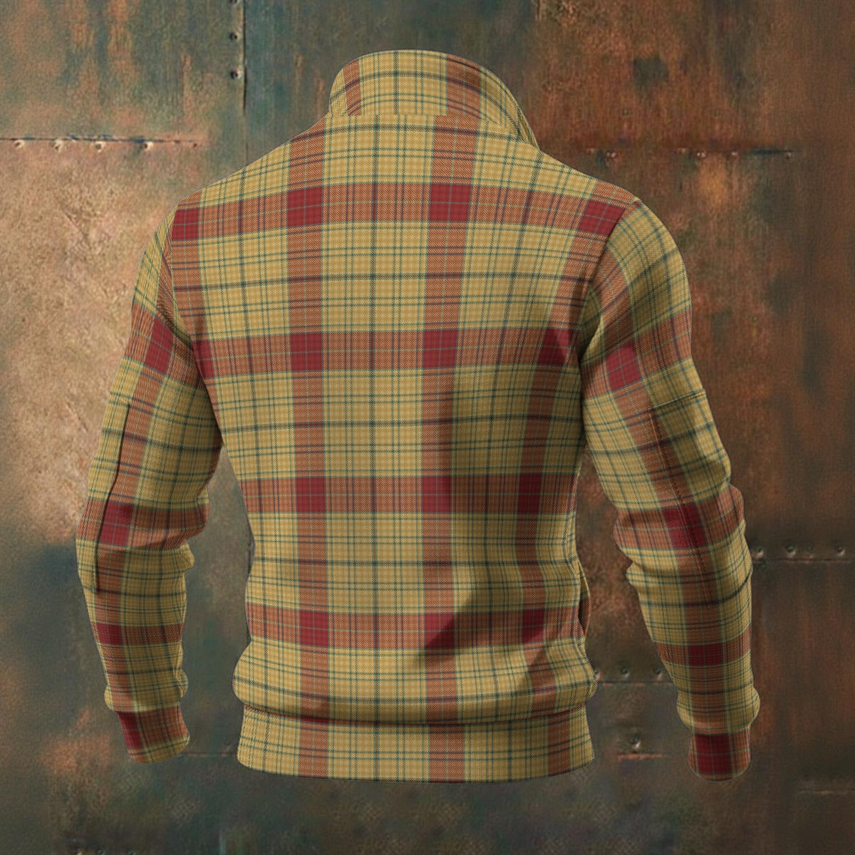 Glen Affric Tartan | Men's Thick Knit Fleece Jacket