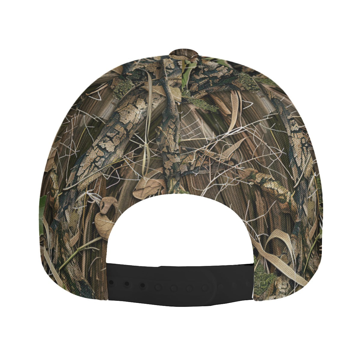 Bark & Leaf Scatter Camouflage | Hunting Camo | Peaked Cap