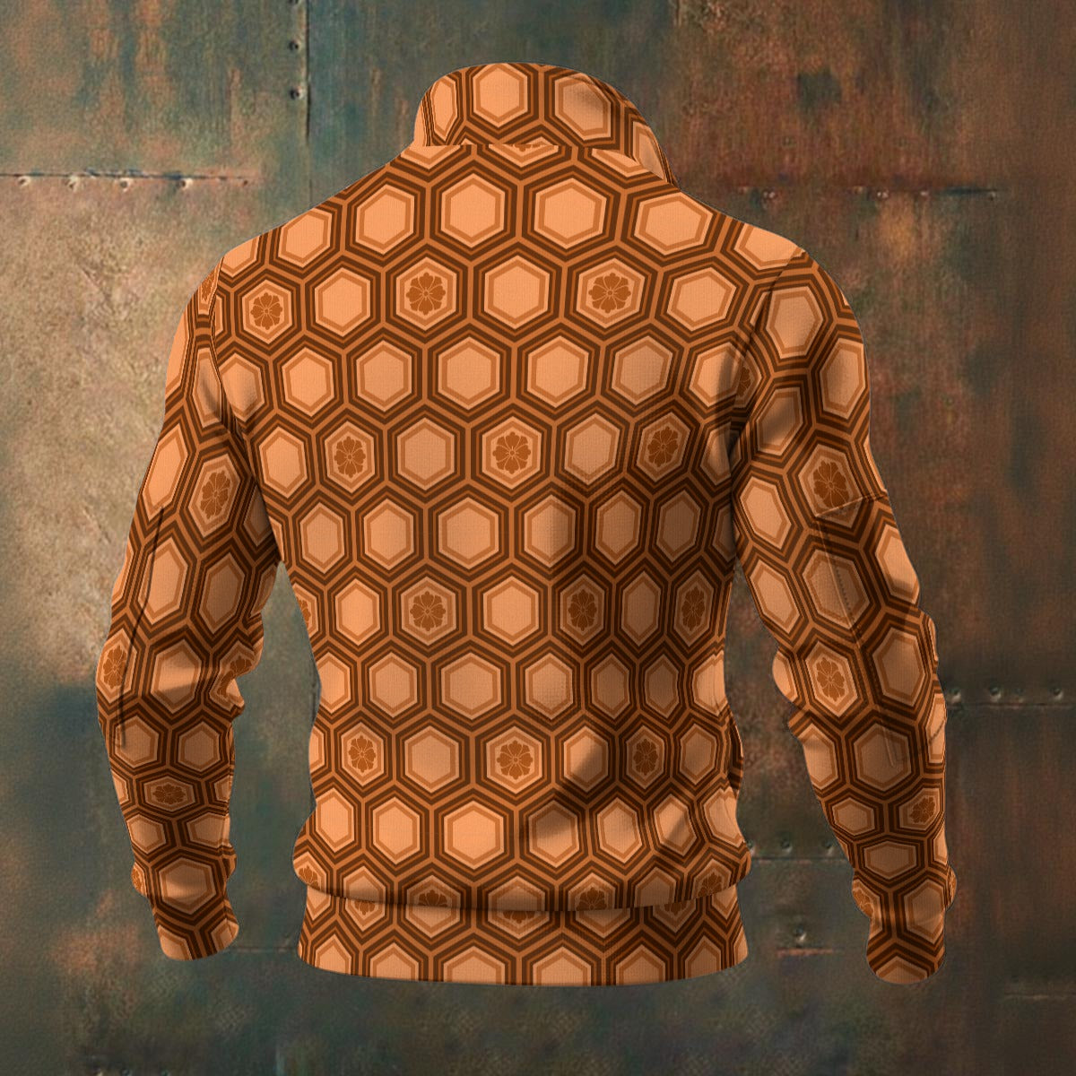 Japanese - Wagara - Kikko - Men's Thick Knit Fleece Jacket