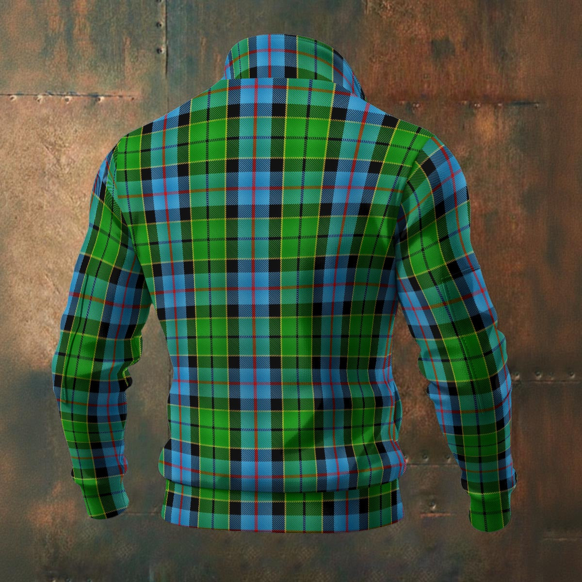 Clan Forsyth Tartan | Men's Thick Knit Fleece Jacket