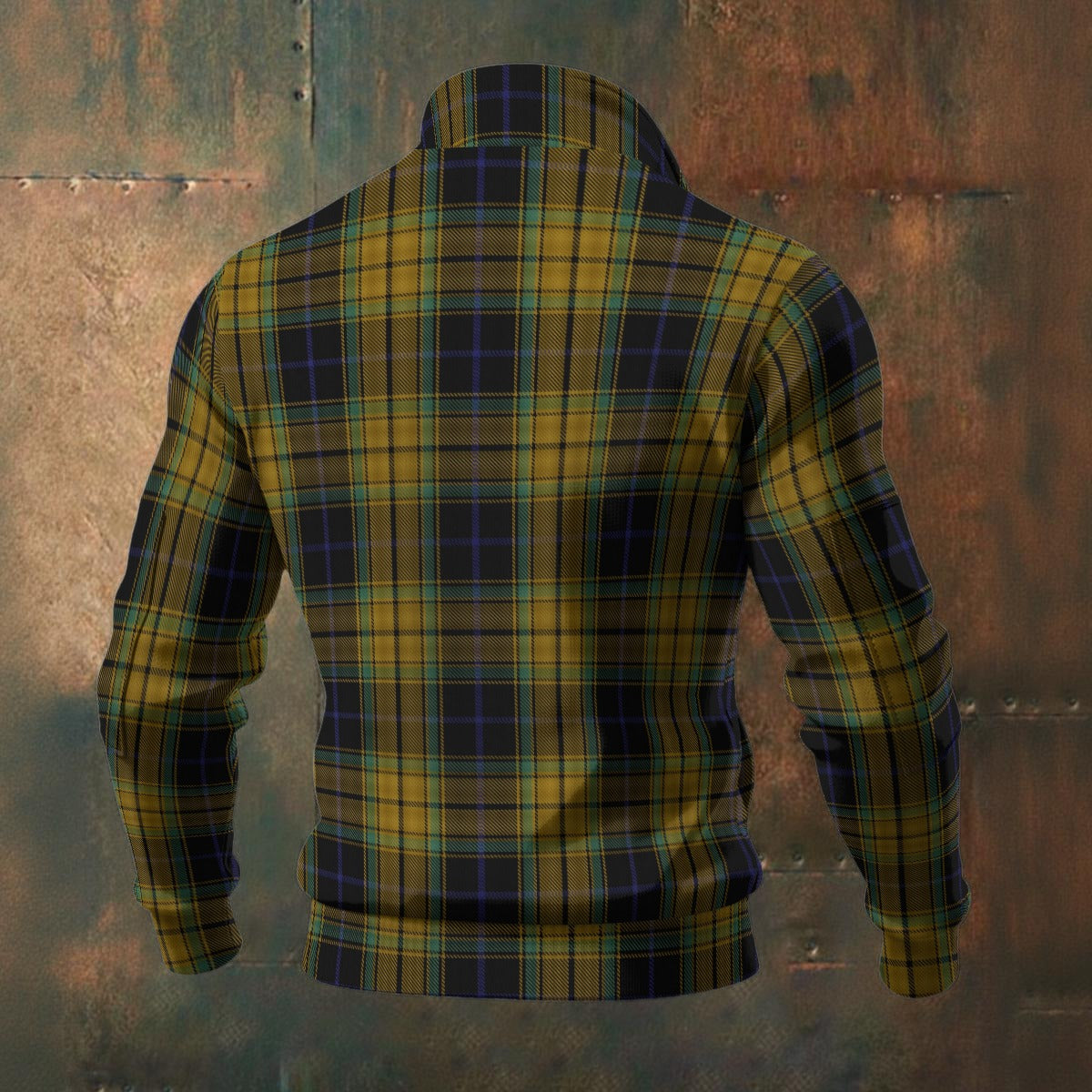 Breton - Bro Leon Tartan | Men's Thick Knit Fleece Jacket