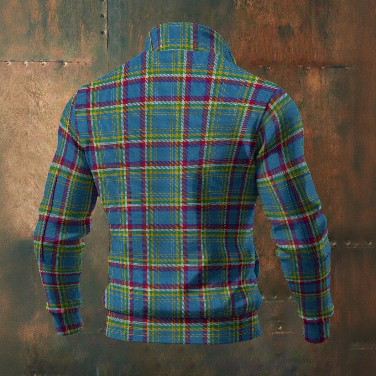 Canada - Yukon Tartan | Men's Thick Knit Fleece Jacket