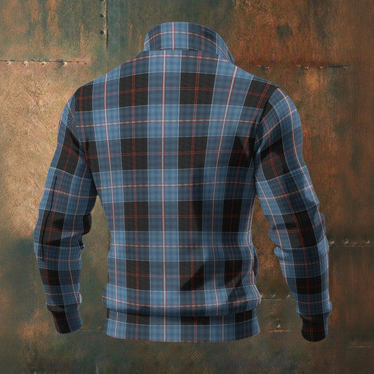 Clan Dunlop Ancient Tartan | Men's Thick Knit Fleece Jacket
