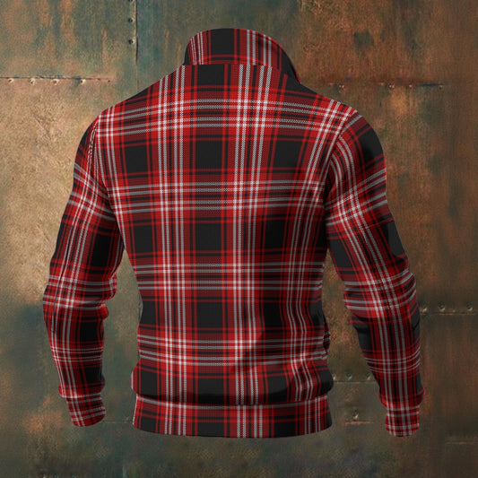 District - Tweedside Tartan | Men's Thick Knit Fleece Jacket