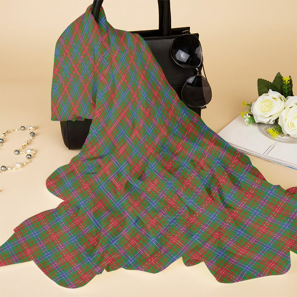 Clan Wilson Tartan Chiffon Scarf