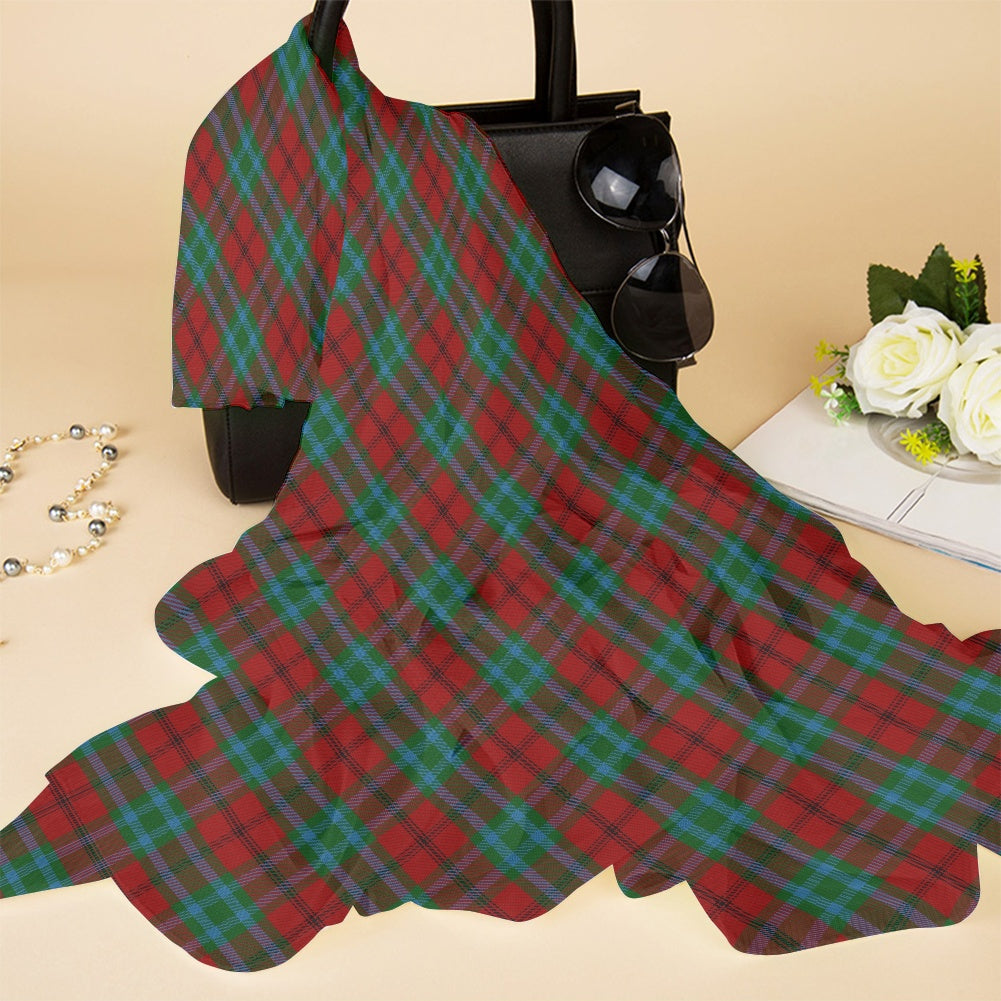 Clan MacCook Tartan Bias Chiffon Scarf