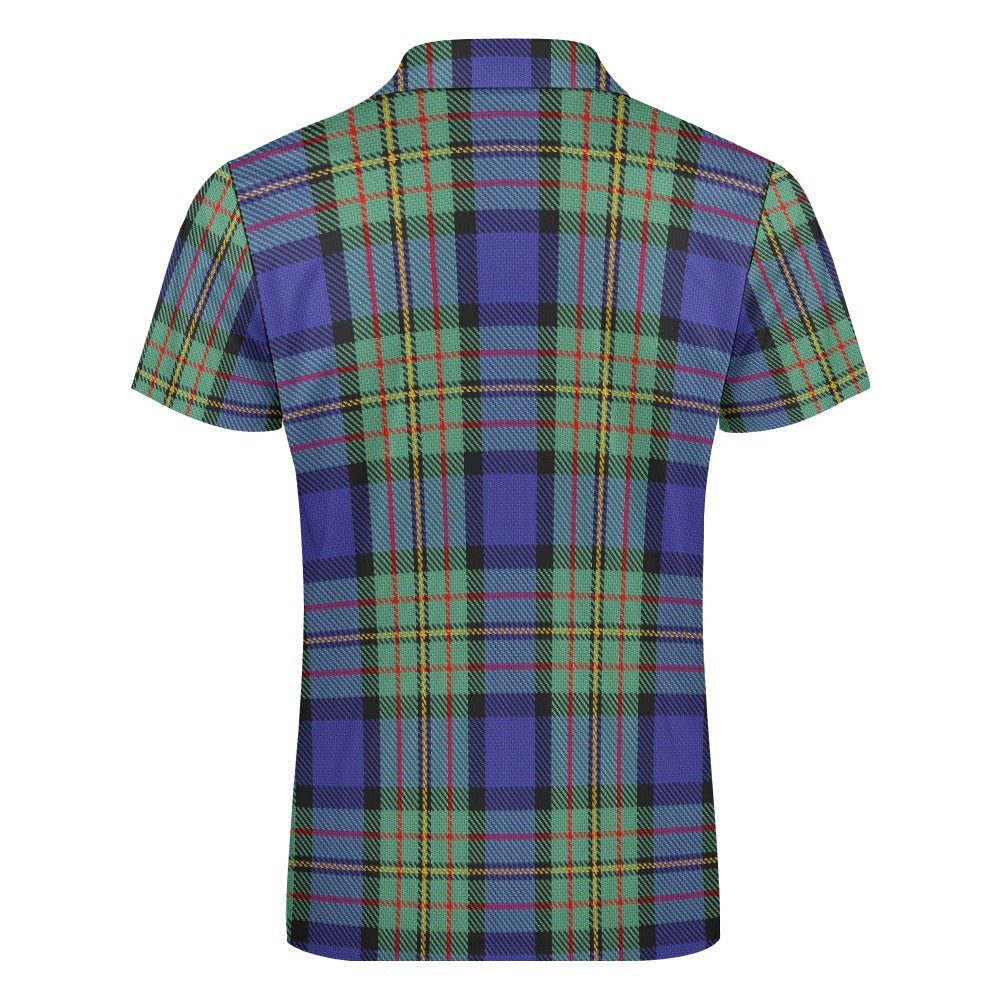 Clan MacLaren Tartan Short sleeve polo shirt