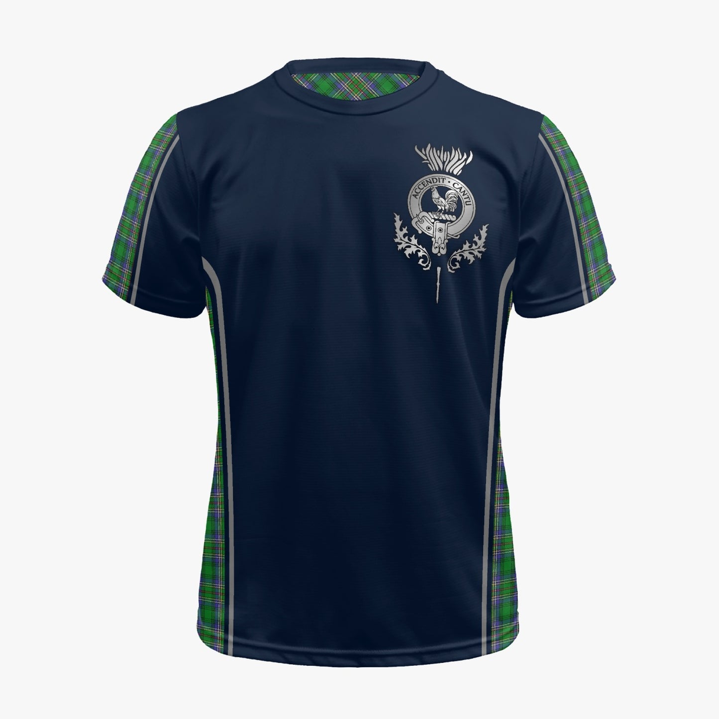 Clan Cockburn Crest & Tartan Soccer Jersey