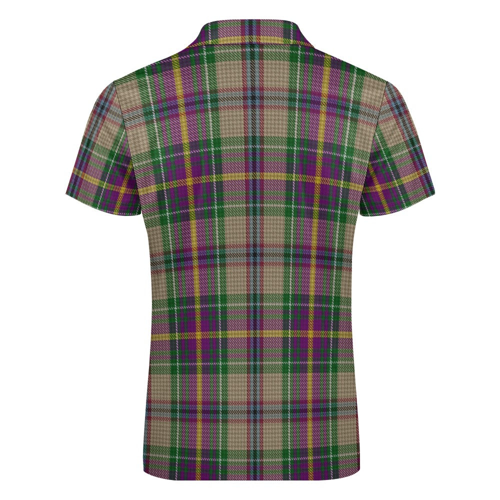 US State - Oregon Tartan Short sleeve polo shirt