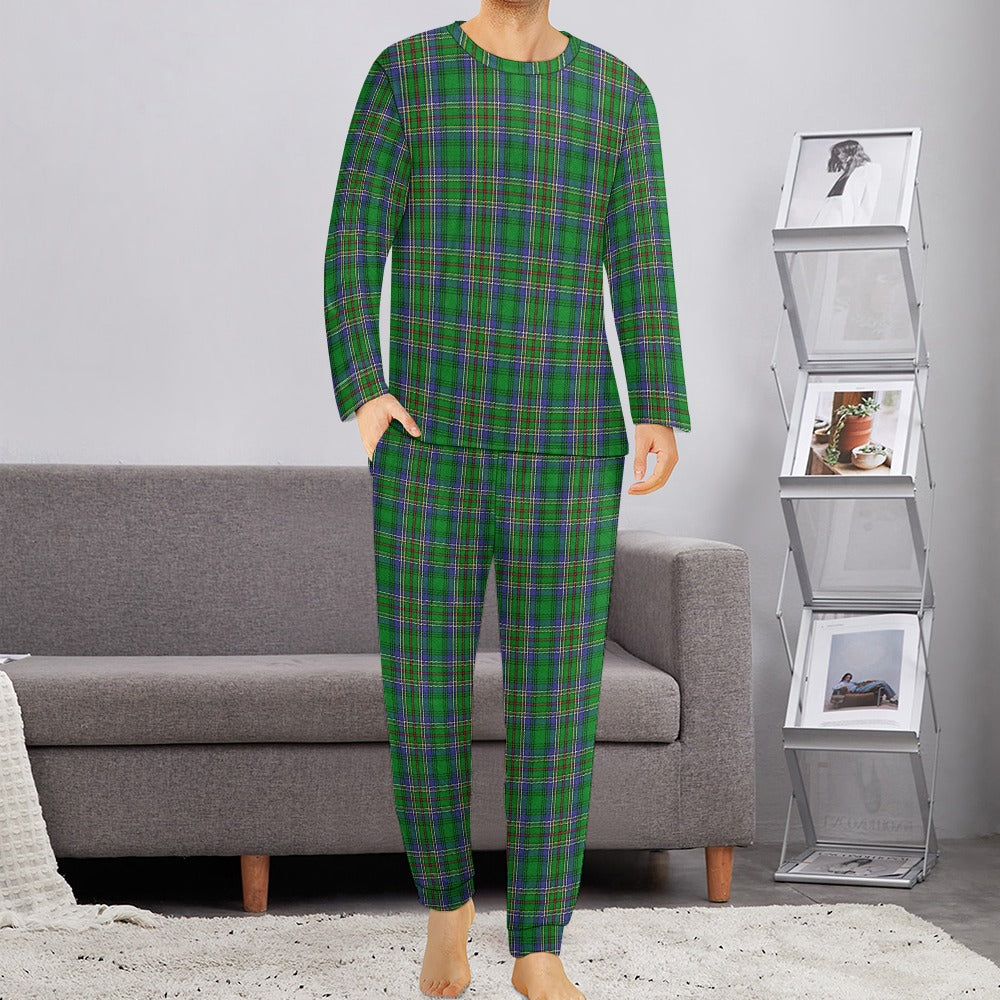 Clan Cockburn Tartan Men's Pajama suit